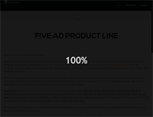 Tablet Screenshot of fivead.net